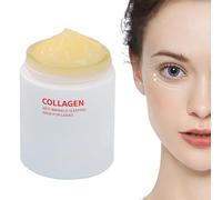 Mascarilla Facial De Colágeno Para Dormir Sin Enjuague, Mascarilla Facial De Colágeno Para La Noche Mejora La Elasticidad, Hidratación Profunda, Reafirma Y Cierra Los Poros (1 Unidad)