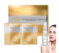 Mascarilla facial de hojalata - Cuidado diario - Mascarilla facial | Mascarillas faciales Cuidado de la piel para calmar | Hidratación y nutritiva, calmante e hidratación para piel deshidratada, opaca