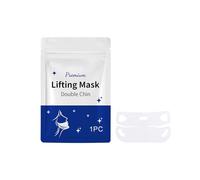 Mascarilla Facial en Forma de V para Papada y Rostro Pequeño, Cuidado de la Piel Hidratante, Mascarilla Tensora(2pcs)