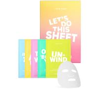 Mascarilla facial I DEW CARE - Mascarilla facial Let's Do This | Rejuvenecimiento facial de 5 d as con vitamina B3, extracto de oliva y manzanill