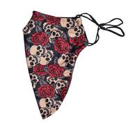 Mascarilla facial KT Valley para hombres con barba, reutilizable y c moda (calavera y rosa)