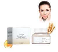 Mascarilla Facial, Mascarilla De Arroz Y Miel, Mascarilla De Belleza De Arroz, Mascarilla Facial Para El Cuidado De La Piel, Mejorar La Luminosidad De La Piel Del Rostro, 150 G