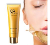 Mascarilla Facial Peel Off De Oro, Exfoliación 98% Oro Mascarilla Antiedad Y Antiarrugas Peel-off Limpieza Profunda Piel Adecuado Para Pieles Grasas Con Poros Dilatados Pieles Ásperas Y Dañadas