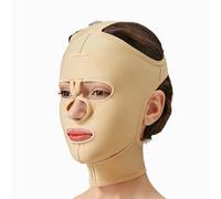 Mascarilla Facial Postoperatoria Faja Reutilizable Para Adelgazar Mejillas Y Mentón Faja Moldeadora Facial Con Vendaje Lifting(M)