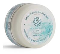 Mascarilla Facial Purificante Detox Anti Acne, Puntos Negros Espinillas Arcillas Barro Efecto Hielo Ingredientes Mediterraneos Organicos Naturales, 100ml por Mediterranean Spirit