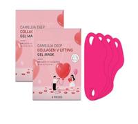 Mascarilla Facial Reafirmante para la Mandíbula, Mascarilla Facial Instantánea para la Papada, Rejuvenecedora y Tensora, Reafirmante e Hidratante, Mejora la Flacidez de la Piel