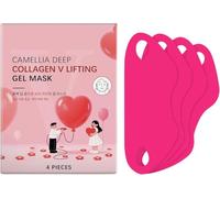 Mascarilla Facial Reafirmante para la Mandíbula, Mascarilla Facial Instantánea para la Papada, Rejuvenecedora y Tensora, Reafirmante e Hidratante, Mejora la Flacidez de la Piel