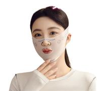 Mascarilla Facial V-Line Lifting 1 pieza de vendaje facial en forma V for dormir con estiramiento pequeño