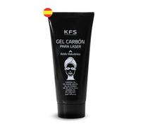 Mascarilla Gel carbón activado para Láser con Ácido Hialurónico 100 ml | Para terapias de fotorejuvenecimiento y antiacné con tecnología láser | KFS PROFESSIONAL