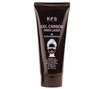 Mascarilla Gel carbón activado para Láser con Ácido Hialurónico 100 ml | Para terapias de fotorejuvenecimiento y antiacné con tecnología láser | KFS PROFESSIONAL