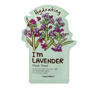 Mascarilla hidratante de lavanda TONYMOLY I'm Real (paquete de 1)