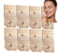 Mascarilla hidratante para ojos con péptidos de colágeno, 5 pares de parches reutilizables para ojos hinchados, ojeras y arrugas, parches de gel hidratantes antiarrugas para el contorno. (8box)