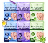 Mascarilla Hidratante para Pies con Aloe, Lavanda y Coco, 6 Pares