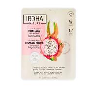 Iroha Nature Mascarilla facial iluminadora con Pitahaya y Ácido Hialurónico - 1 ud