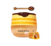 Mascarilla Labial de Miel - Lip Mask & Lip Balm Set con Chapstick, Hidratante Intenso para Labios Secos y Agrietados, Reduce Líneas Labiales (#Miel, 5.5g)