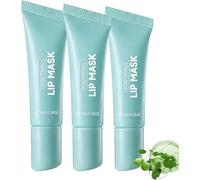 Mascarilla Labial Preparadora Calmante, Hidratante Suave, Mascarilla Labial Refrescante Peel-Retirable, Cuidado Nocturno Reafirmante e Hidratante, Reduce Líneas y Piel Muda