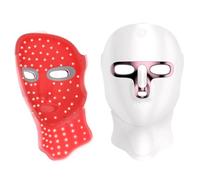 Mascarilla LED 7 colores Cara y cuello Fotón Rejuvenecimiento de la piel Blanqueamiento, Anti-arrugas, Iluminación, Anti-envejecimiento Recargable Cuidado facial Tratamiento de belleza