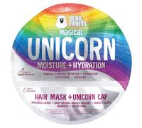 Mascarilla mágica hidratante para el cabello + gorro de ducha de unicornio de Bear Fruits, 20ml