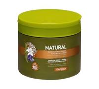 Mascarilla Natural todo tipo de cabello con aceite de abisinia y aceites esenciales de salvia y cedro 97% origen natural Tarro 400 ml Pack 2