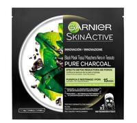 Mascarilla Facial de Tejido Black Pure Charcoal