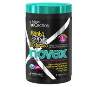 Novex Mascarilla Capilar Mystic Black Enriquecida con Aceite de Baobab, Hidrata Profundamente y Ayuda a Sellar las Cutículas del Cabello, Adecuada para todo Tipo de Cabello 1kg