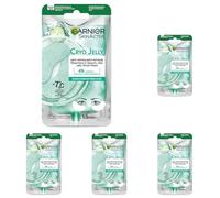 Mascarilla para Contorno de Ojos Garnier Hyaluronic Cryojelly Antifatiga (5 g) (Paquete de 5)