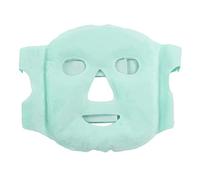 Mascarilla para Dormir, Compresa Fría y Caliente, Cuentas de Gel, Cubierta para la Cara, Hinchazón Suave, Alivio del Estrés, Paquete de Hielo y Calor, Cubierta para la Cara (Verde claro)