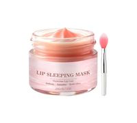 Mascarilla para dormir de labios - Overnight Hydration Balm Chapped Care Women Men for Soothing Repair | Ácido Hialurónico Mantequilla de karité Vitamina E Gloss Barrera Nourish Travel Home Office