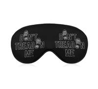 Mascarilla para dormir Don't Tread On Me, suave, con los ojos vendados, portátil, con correa ajustable para hombres y mujeres