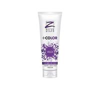 Mascarilla para el Pelo - Violeta - 250 ml - Acondicionadora con Queratina y Aceite de Argán - Potencia el Color Desgastado o Crea Tonos Fantasía - Uso Profesional - Zelos +Color