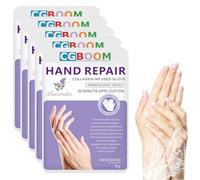 Mascarilla para Manos, 5 pares Guantes de Manos Hidratantes Lavanda, para Manos Secas y Agrietadas, Blanqueador y Antienvejecimiento mujeres y hombres