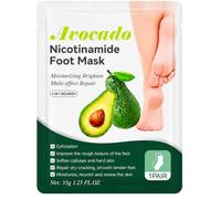 Mascarilla Para Pies, Peeling Suave, Calcetines | Nutre Pies Secos, Piel Más Suave