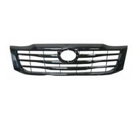 Mascarilla parrilla delantero para toyota hilux 2011 al 2015 toda negra