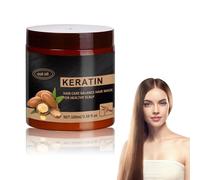 Mascarilla Pelo, Keratin Restore Mask, Repara Y Protege Mascarilla Protectora De Keratina, Tratamiento de Hidratación Profunda, Suavidad y Brillo, Cuidado Intenso y Suavidad, Para Todo Tipo de Pelo