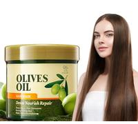 Mascarilla Pelo, Mascarilla Pelo Seco y Dañado Reparación Profunda para Cabello Todo Tipo de Cabello, Tratamiento Hidratante Cabello Anti Frizz con Aceite de Oliva Crea Cabello Suave Liso e Hidratado