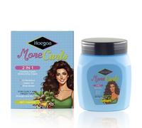 Mascarilla pelo Rizado, Crema de Peinar Rizos, para el Cabello, Cuidado Intensivo, Hidratación, Brillo, sin Necesidad de Enjuague, para Todo Tipo de Cabello