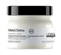 Mascarilla protectora desintoxicante de metales L'Oréal Professionnel Série Expert para cabello sensible y quebradizo 150 ml