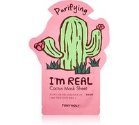 Mascarilla purificante TONYMOLY I'm Real Cactus, paquete de 1