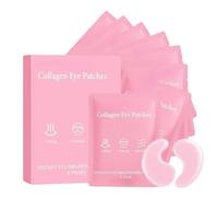 Mascarilla reafirmante de acción rápida para el contorno de ojos, mascarilla antiarrugas con colágeno, hidrata profundamente y reduce eficazmente las arrugas y las bolsas.