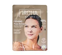Iroha Nature - Mascarilla Facial Tisú Reafirmante y Anti-Edad con Phyto Retinol y Péptidos | Firmeza y Elasticidad | Resultados en 15 Minutos | Cruelty-Free