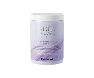 Mascarilla Reflejante INEBRYA Greylosophy Grey By Day Butter 1000Ml