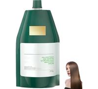 Mascarilla reparadora capilar de queratina y acondicionador profundo, crema restauradora de queratina polipeptídica para cabello quemado, para un brillo y suavidad duraderos en cabello seco y dañado.