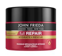 JOHN FRIEDA - Mascarilla Reparadora Full Repair Hydrate Rescue 250 ml, Reparación Profunda para Cabello Sedoso y con Cuerpo, Limpia e Hidrata, Fórmula Ligera, con Aceite Inca Inchi