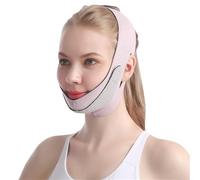 Mascarilla V Facial Reutilizable Vendaje elástico for adelgazar la cara, moldeador de con línea en V, cinturón for levantar las mejillas y barbilla, herramientas delgadas for el cuidado