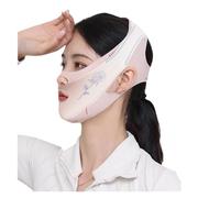 Mascarilla V-line Mentón 1 mascarilla adelgazante for el rostro con efecto lifting en V, for mentón y mejillas, reafirmante de doble capa, herramienta belleza