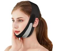 Mascarilla V-line Mentón Vendaje adelgazante facial for mujer, moldeador de línea en V, cinturón for levantar mejillas y mentón, herramienta antiarrugas(Color 3)