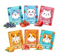 Mascarillas de tela para la cara, 6 unidades, juego de mascarillas naturales para adolescentes, niñas, regalo multifunción, juego de regalo para mujeres, máscara facial facial hidratante para fiestas