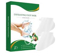 Mascarillas Exfoliante Para Pies, 2 Pares Mascarillas Exfoliante Para Pies Durezas, Calcetines Exfoliantes Nutritivos Pies Con Extractos Naturales, Calcetines Pies Mascarill-a Exfoliante