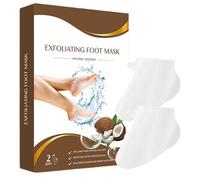 Mascarillas Exfoliante Para Pies, 2 Pares Mascarillas Exfoliante Para Pies Durezas, Calcetines Exfoliantes Nutritivos Pies Con Extractos Naturales, Calcetines Pies Mascarill-a Exfoliante