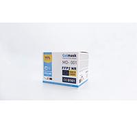 Mascarillas FFP2 Galmask | Fabricada en España de 5 capas | Caja de 20 uds | Homologada Tipo III Certificado Oficial CE | Incluye clip de ajuste a cabeza